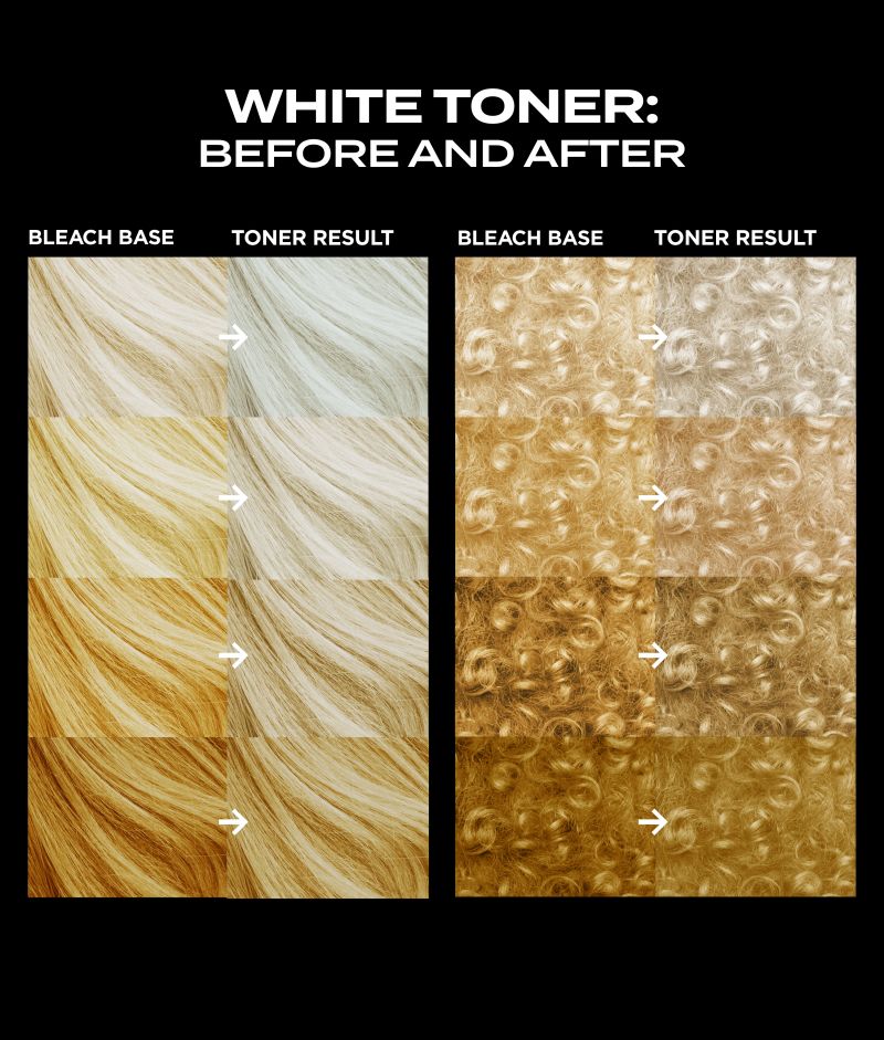 Bleach toner store